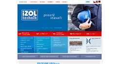 Desktop Screenshot of izoltechnik.cz